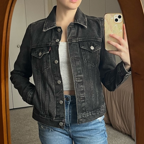 Levi's Jackets & Blazers - Levi’s Black Denim Original Trucker Jacket